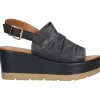 Sandalo con zeppa Lumberjack Marty da donna nero