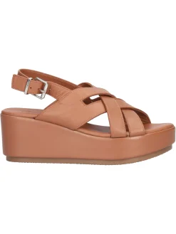 Sandalo con zeppa Lumberjack Johanna da donna cuoio