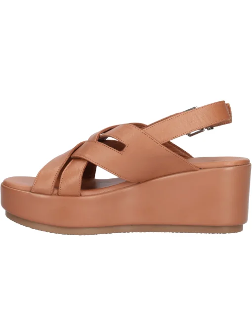 Sandalo con zeppa Lumberjack Johanna da donna cuoio