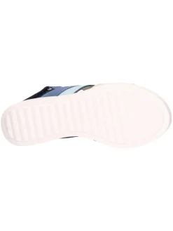 Sandalo con zeppa Melluso Walk da donna azzurro