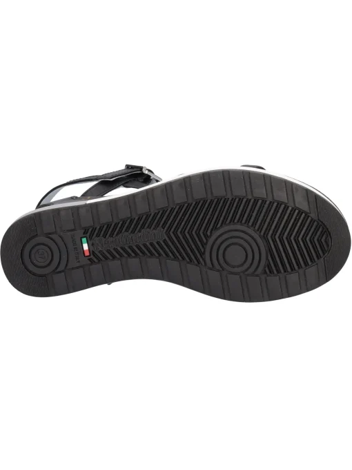 Sandalo con zeppa Nero Giardini da donna nero