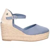 Sandalo con zeppa Refresh Vegan da donna jeans