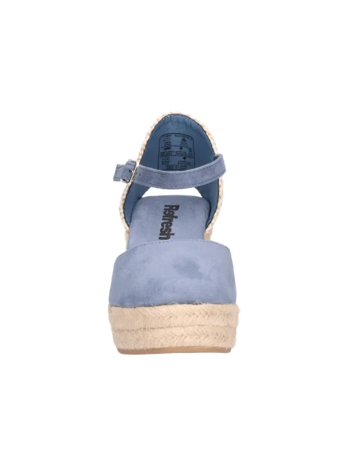 Sandalo con zeppa Refresh Vegan da donna jeans