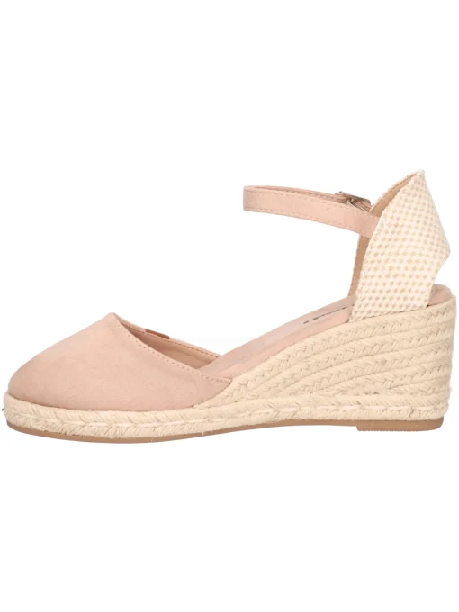 Sandalo con zeppa Refresh Vegan da donna beige