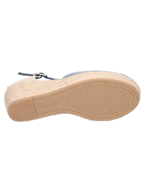 Sandalo con zeppa Refresh Vegan da donna jeans