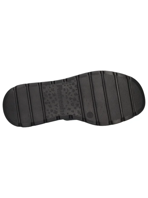 Sandalo con zeppa Refresh Vegan da donna nero
