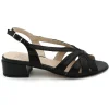 Sandalo Confort donna nero
