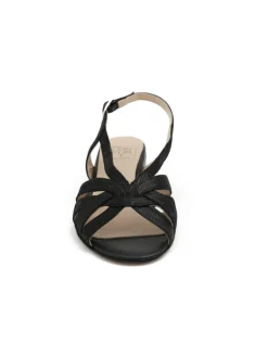 Sandalo Confort donna nero