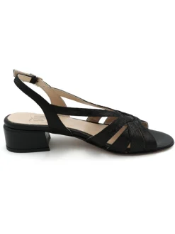 Sandalo Confort donna nero