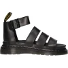 Sandalo Dr Martens Clarissa da donna nero