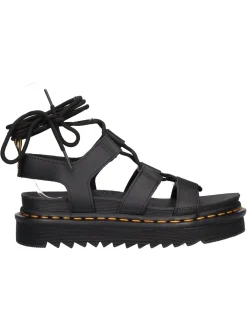 Sandalo Dr Martens Nartilla Athena da donna nero