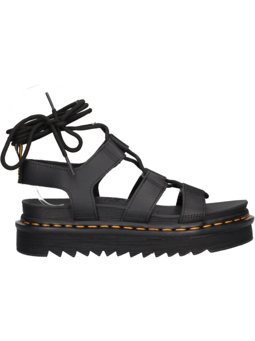 Sandalo Dr Martens Nartilla Athena da donna nero