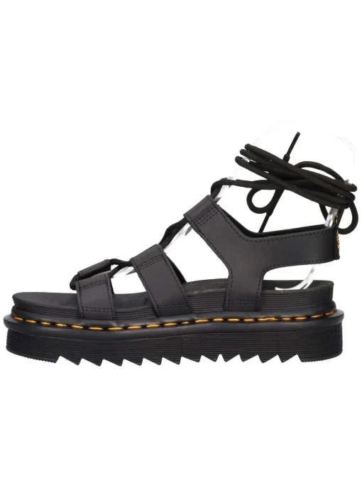 Sandalo Dr Martens Nartilla Athena da donna nero