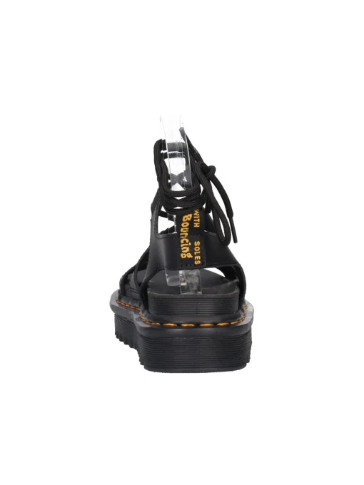 Sandalo Dr Martens Nartilla Athena da donna nero