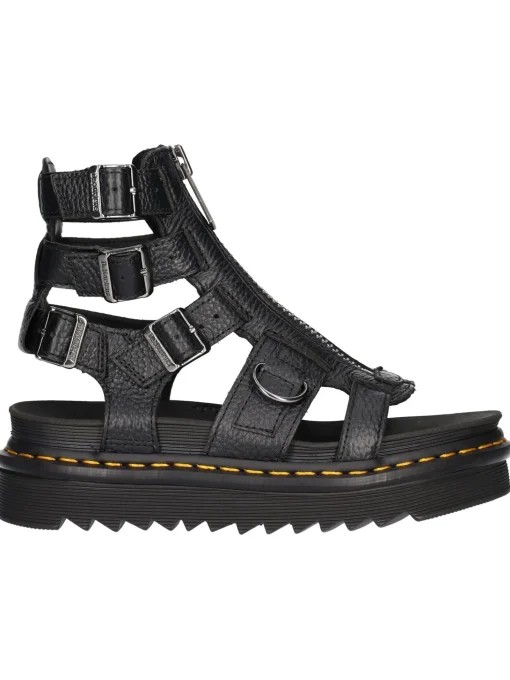Sandalo Dr Martens Olson da donna nero
