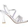 Sandalo elegante Albano da donna argento