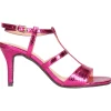 Sandalo elegante con tacco fino Menbur da donna fucsia