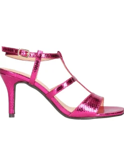 Sandalo elegante con tacco fino Menbur da donna fucsia
