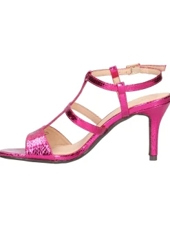 Sandalo elegante con tacco fino Menbur da donna fucsia