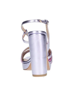 Sandalo elegante con tacco largo L'Amour da donna lilla