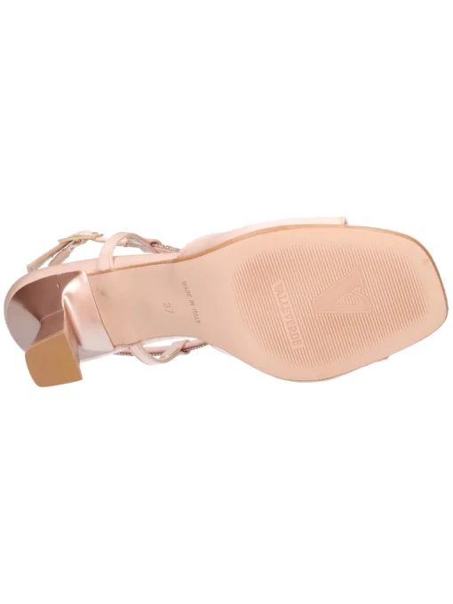 Sandalo elegante con tacco largo Valleverde da donna cipria