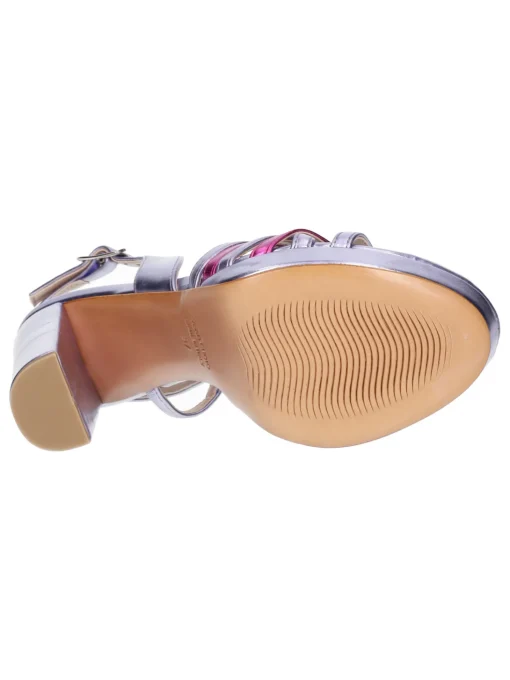 Sandalo elegante con tacco largo L'Amour da donna lilla