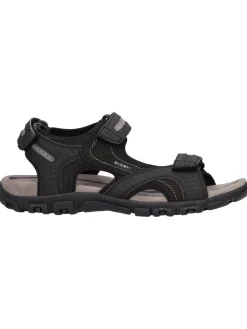 Sandalo Geox Strada da uomo nero