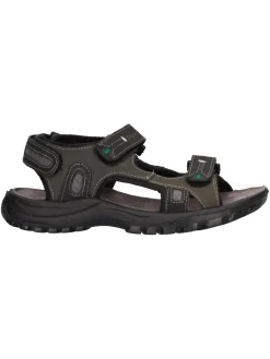 Sandalo Grisport da uomo nero e grigio scuro