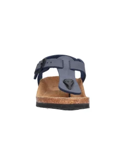 Sandalo infradito Birkenstock Kairo da bambino blu