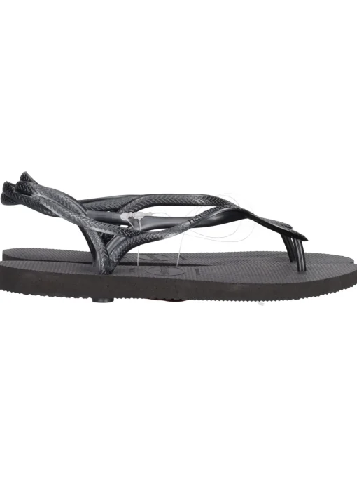 Sandalo infradito Havaianas da donna nero