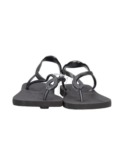 Sandalo infradito Havaianas da donna nero