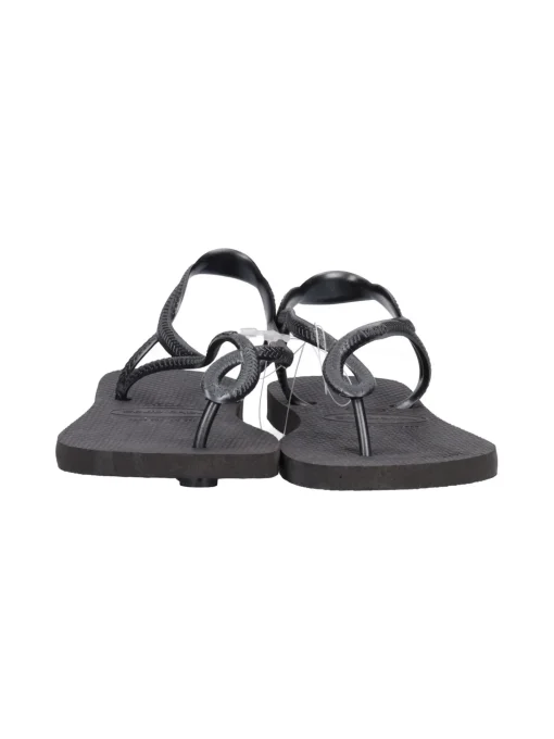 Sandalo infradito Havaianas da donna nero