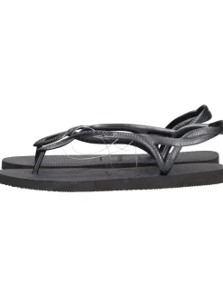 Sandalo infradito Havaianas da donna nero