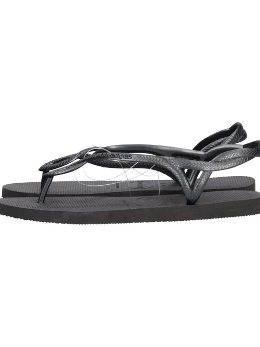 Sandalo infradito Havaianas da donna nero