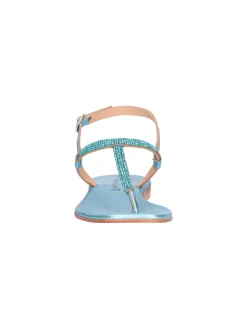 Sandalo infradito Le Chicche da donna azzurro