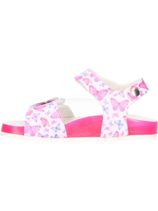 Sandalo Lelli Kelly Chiara da bambina fucsia