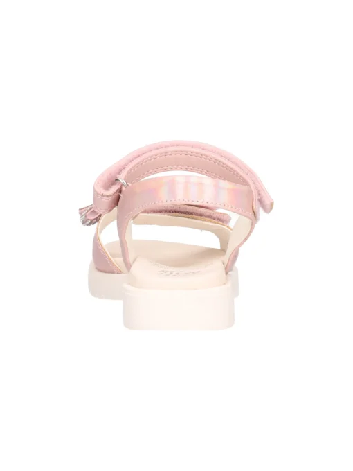 Sandalo Lelli Kelly Micol da bambina rosa metal
