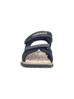 Sandalo Lumberjack Levi da bambino blu