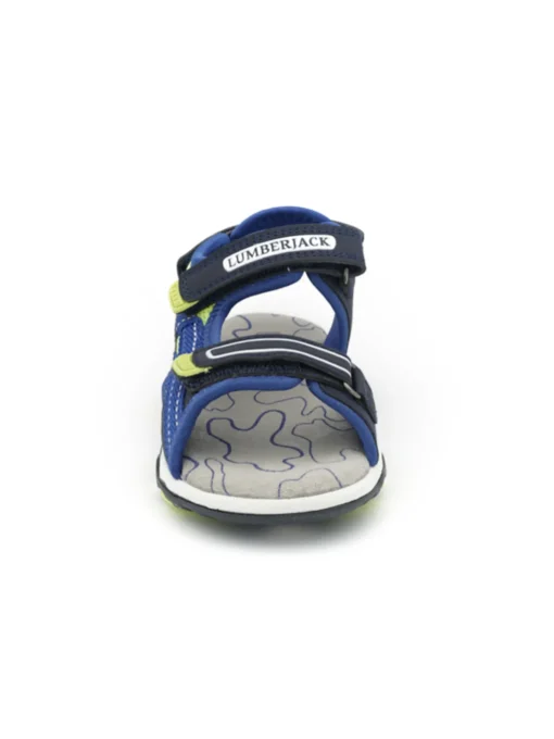 Sandalo Lumberjack Levi da bambino blu