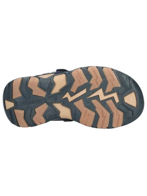 Sandalo Lumberjack Levi da bambino blu