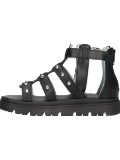 Sandalo Nero Giardini da bambina nero