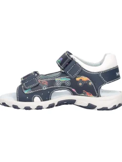 Sandalo Nero Giardini da bambino blu