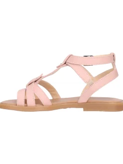 Sandalo Nero Giardini da bambina rosa