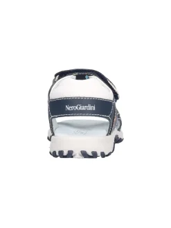 Sandalo Nero Giardini da bambino blu