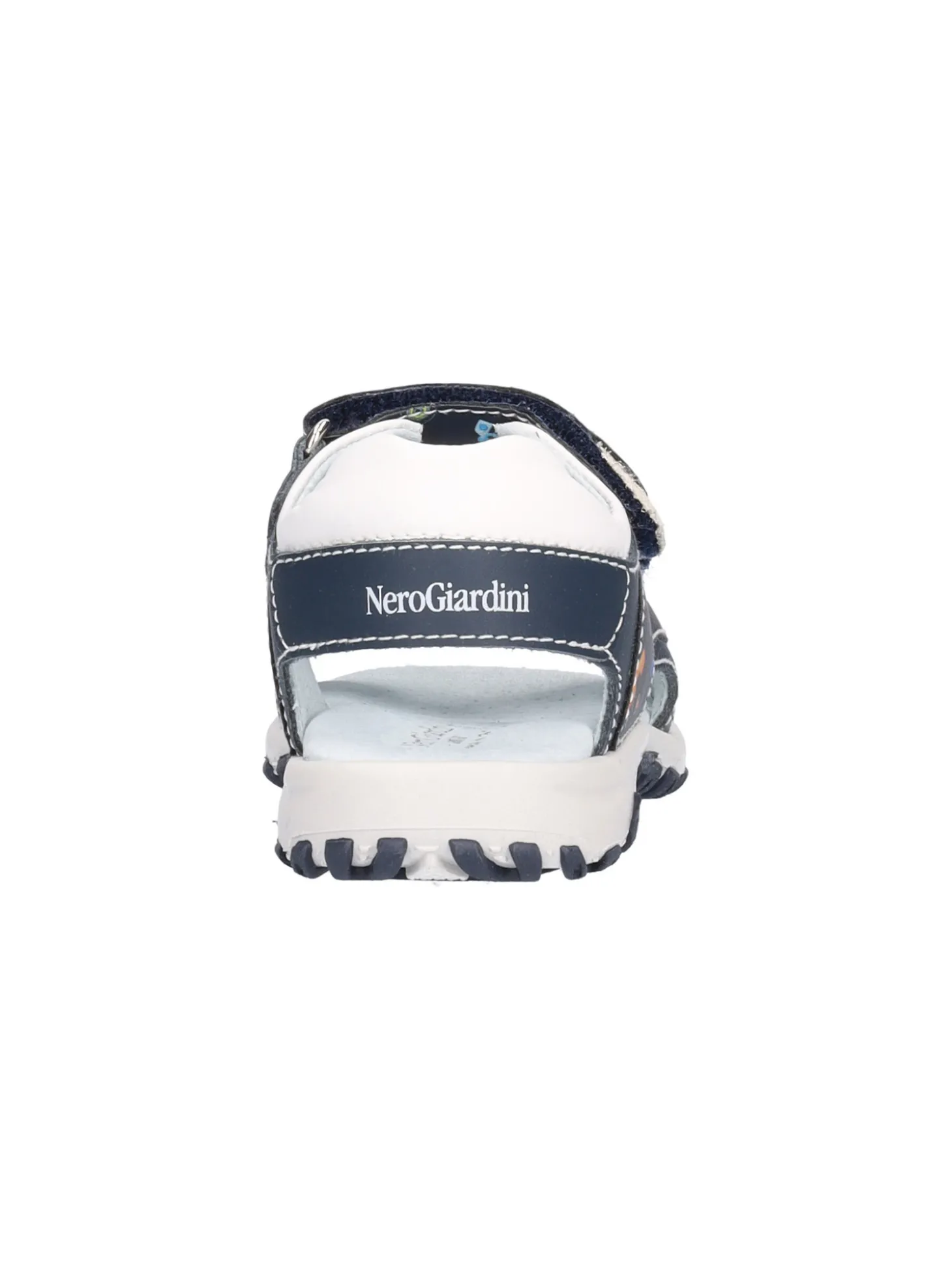 Sandalo Nero Giardini da bambino blu