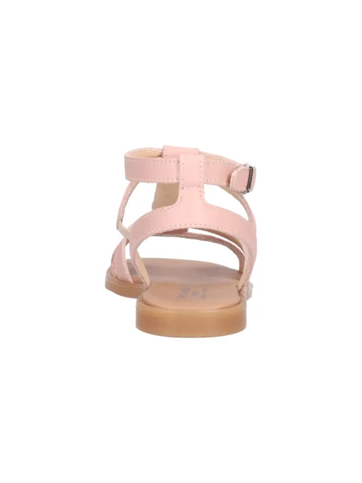 Sandalo Nero Giardini da bambina rosa