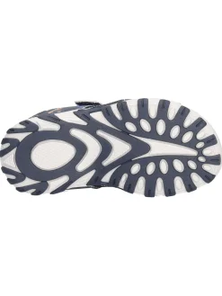 Sandalo Nero Giardini da bambino blu