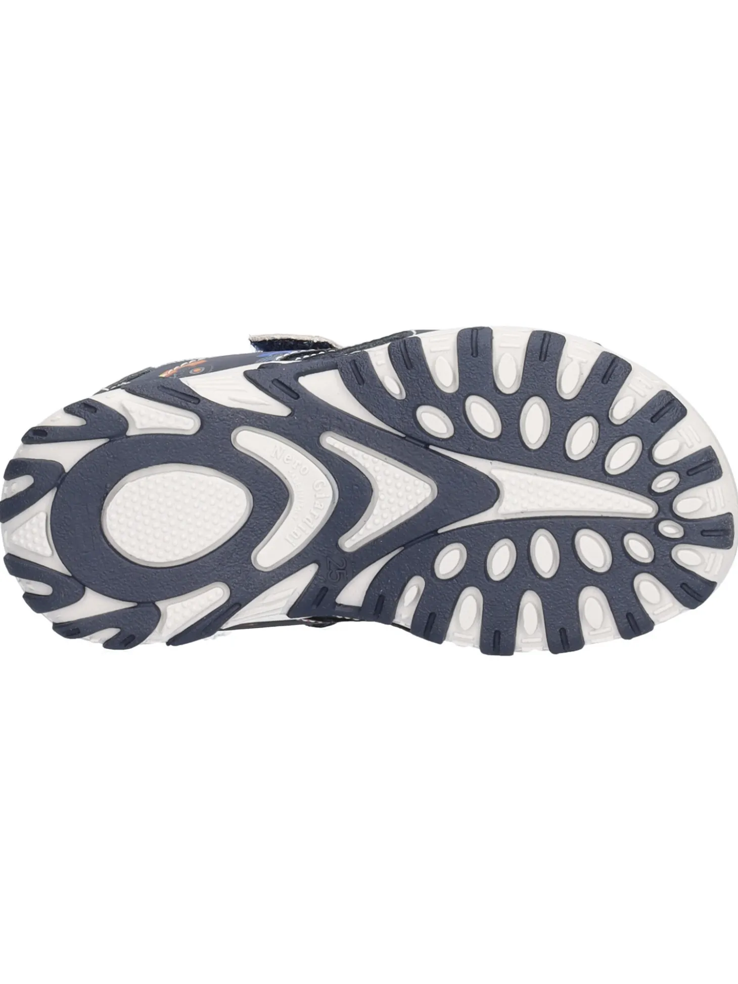 Sandalo Nero Giardini da bambino blu