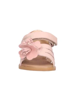 Sandalo Nero Giardini primi passi bambina rosa
