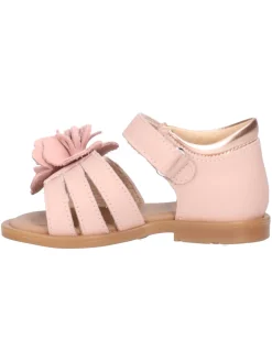 Sandalo Nero Giardini primi passi bambina rosa